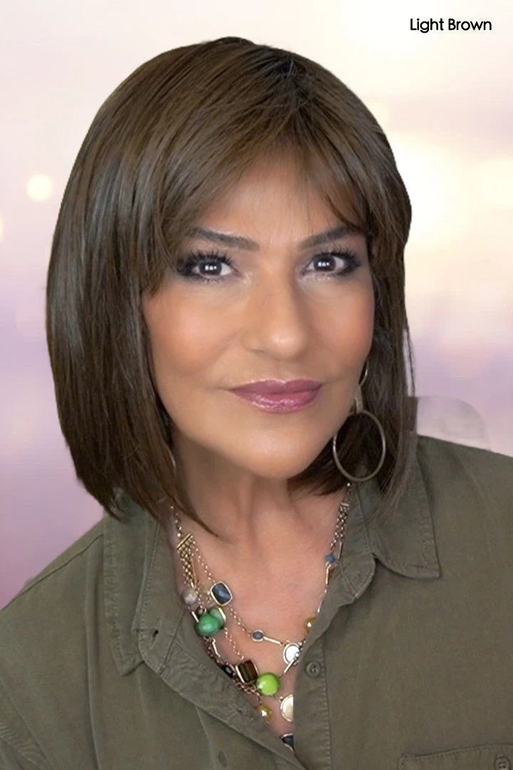 Whisper Wig by Toni Brattin | Heat-Friendly Synthetic | Large Cap Whisper Wig By Toni Brattin | Heat-Friendly Synthetic | Large Cap -Best Wig Shop cTBWHISPERLightBrownFront2 85da90ee 6213 43fb 8496 d445863980b6