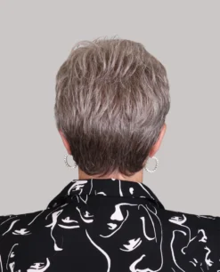 Time Comfort Wig By Ellen Wille | Heat-Friendly Synthetic -Best Wig Shop cTimeComfortStonegreymixEWback