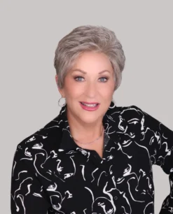 Time Comfort Wig By Ellen Wille | Heat-Friendly Synthetic -Best Wig Shop cTimecomfortEWStonegreymixfront