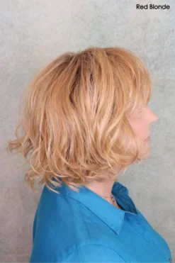 Trendy Wig By Toni Brattin | Heat-Friendly Synthetic -Best Wig Shop cTrendyRedBlondeTBSide