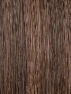 Couture By Ellen Wille | Heat-Friendly Synthetic Topper -Best Wig Shop couture chocolate rooted 830.6