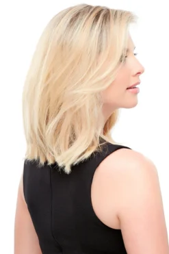 EasiCrown Hair Piece 12" | Remy Human Hair -Best Wig Shop easiCrown HH 12in 12FS8 back