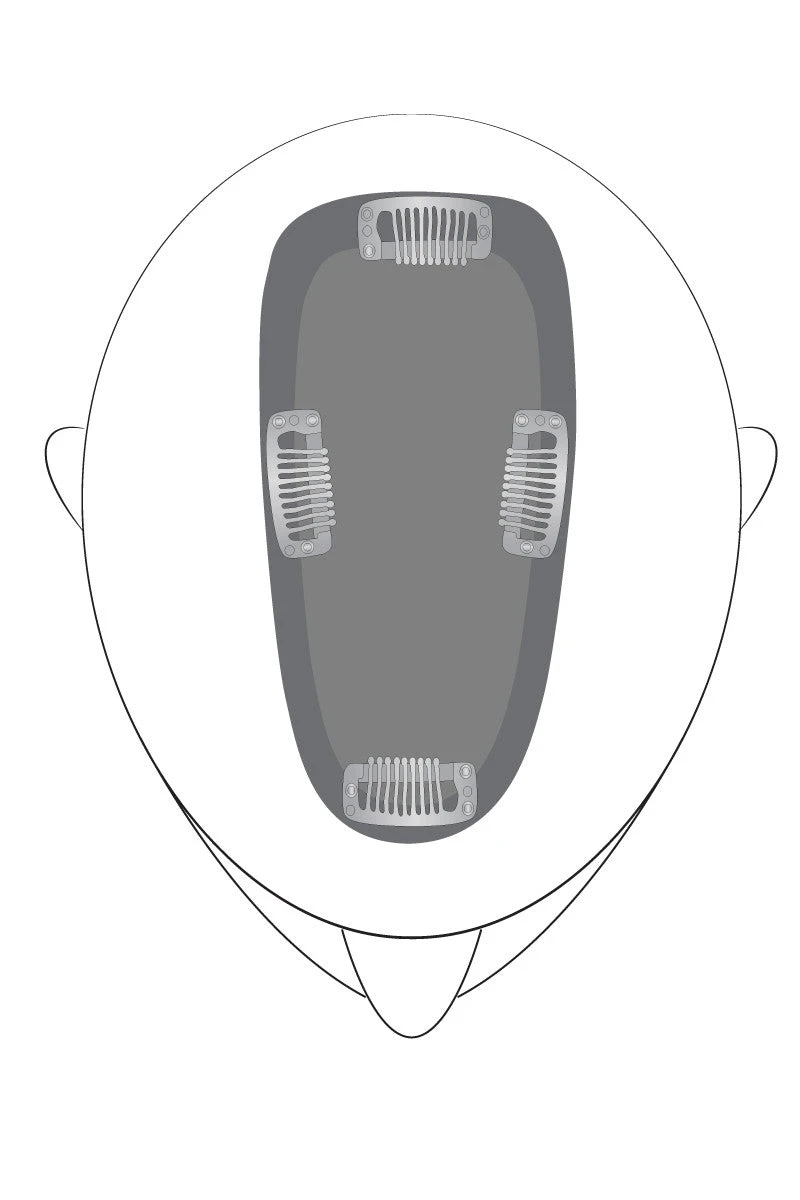 easiPart Topper 18" | Remy Human Hair EasiPart Topper 18" | Remy Human Hair -Best Wig Shop easipart placement 76382f08 5524 4a8f a1b5 cb79f0f416b7