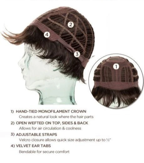 Date Wig by Ellen Wille | Mono Crown | Large Cap Date Wig By Ellen Wille | Mono Crown | Large Cap -Best Wig Shop ewdate cap 64292130 f664 474d aec3 5094ca5eefb1