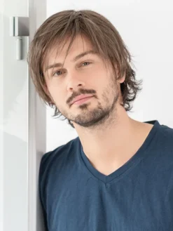 Johnny Men's Wig By Ellen Wille | HAIRforMANce | Mono Part -Best Wig Shop resized 0003s 0003 ew HAIRforMANce Johnny 4